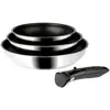 SITRAM - 713510 - Lot 3 poêles sitramovible Arpège en inox - revêtemen...