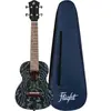 Flight Supernatural Series DUC 400 Ash Blue concert ukelele met gigbag