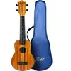 Flight Travel Series Tus55 Acacia Ukulélé Soprano Avec Housse