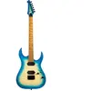 Spira Guitars S-500 QAB Trans Aqua Blue elektrische gitaar