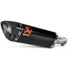 Akrapovic Silencieux Slip-on Non Homologué Line Carbon Ninja 400 18 Re...