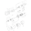 Startmotor / Starter MS139 Mahle