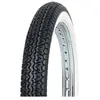 Mitas B4 Rf 42j Whitewall Tt Voor-/achterband Van De Scooter Zilver 2.25 / R18
