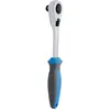 Cliquet réversible 1/2" gainage BI - UNIOR - 260 - Acier - Noir