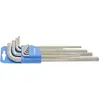 Unior 9617082 Ensemble de clips de clés hexagonales longues 1/16-3/8"