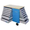 UNIOR - LEGE WERKWAGEN TYPE HERCULES - 7 DRAWERS - 1182 X 640 X 955 MM - 115.6 KG - END O