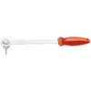 Unior Clé à cliquet pour vélo avec guide, rouge, 350 mm