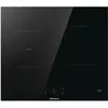 Hisense Table de cuisson induction 60cm 4 feux 7200w noir - HI621FM