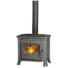 POÊLE À BOIS SIENNA 9  BÛCHES 50CM - Noir