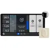 Shelly Wall Display X2 Silver + Blu H&T Ivory, Hub domotique, Argent