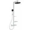 Ideal Standard ALU+ Set de douche avec thermostat, diamètre 26 cm, 2 j...