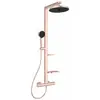 Ideal Standard ALU+ Set de douche avec thermostat, diamètre 26 cm, 2 j...