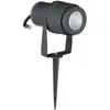 V-tac - Spot de jardin à led 12W avec piquet gris vert IP65