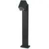 V-TAC Clairage extérieur - Lampes de borne - GU10 - IP44 - Noir