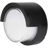 V-TAC Applique led ronde 12W avec diffuseur semi-couvert Couleur Noir ...