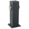 Prise de jardin double V-tac vt-1155-2 8820-gris foncé