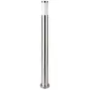 V-TAC Lampe de jardin led 110cm avec douille E27 (max 60W) en acier in...