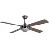 V-TAC Ventilateur de plafond en acier avec télécommande LED 60 W