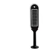 V-tac - Lampe solaire led de jardin 5W Noir et Blanc Couleur 4000K IP65
