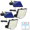 BLEOSAN 2pcs Projecteur Solaire Exterieur Détecteur Mouvement 106LED É...