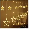 BLEOSAN 3m Rideau Lumineux Étoile Blanc Chaud Guirlande Lumineuse Fenêtre Noël Intérieur USB LED Décoration Noël Lumineux Jardin Chambre