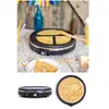 Livoo Crêpière Electrique 38cm XXL 1350W Antiadhésif Voyants Fond anti...