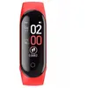 MONTRE CONNECTEE SPORT rouge M4 Montre de sport étanche Bracelet intel...