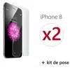 protege ecran vitre verre trempe iphone 8