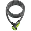 Onguard Kabelslot Coil Neon 180 Cm X 12 Mm Zwart/groen