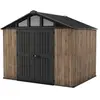 Abri de jardin Stronghold 108 - 77m2 - Aspect bois - KETER