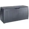 Keter KETTER Coffre de jardin HOLLYWOOD en résine - 270 L - Gris