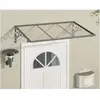 PALRAM Marquise de porte CANOPY VENUS 1350