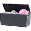 Keter Boîte de rangement de jardin Capri 302 L Anthracite 404253