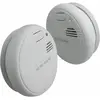 PZCC Set de 2 dtecteurs de fume Lifedom EN14604 - avec piles et access...