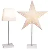 Star Trading Staande kerstster duo "Leo"