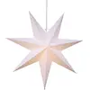 Star Trading Papieren Kerstster "Dot"- 54cm -lichtkleur: Warm Wit -met stekker -Kerstdecoratie