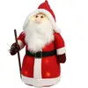 Lumineo Grote verlichte kerstman rood - 38cm