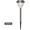Star Trading leds Solaire Solaire lumière de pointe Palma, jeu de 4, acier inoxydable, 280mm
