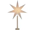 Star Trading Naturel kerstster Elice met E14 fitting - 85 cm