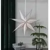 Star Trading Zilver hangende kerstster Blinka - 60 cm