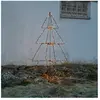 Star Trading kerstboom "Foldy" -170cm -Ook geschikt voor buiten -lichtkleur: Warm Wit -met stekker -Kerstdecoratie
