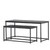 Venture Home, Table basse, Staal (43 x 100 x 46 cm)