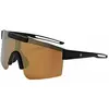 CHPO Lunettes de soleil Luca unisexes, noires, 60, Noir, 60