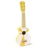 Guitare Jaune-Blanc