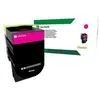 Lexmark 702XM - à rendement extrêmement élevé - magenta - originale - cartouche de toner - LCCP, LRP