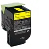 Lexmark 802XY - à rendement extrêmement élevé - jaune - originale - cartouche de toner - LCCP, LRP