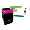Lexmark 702XME - À rendement extrêmement élevé - magenta - original - cartouche de toner Entreprise Lexmark - pour Lexmark CS510de CS510dte