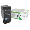Lexmark - à rendement élevé - cyan - originale - cartouche de toner - LCCP, LRP, Entreprise Lexmark