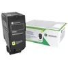 Lexmark - à rendement élevé - jaune - originale - cartouche de toner -...