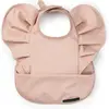 Elodie slab- Slabbetjes- Slabbertjes baby- Slab - Powder Pink